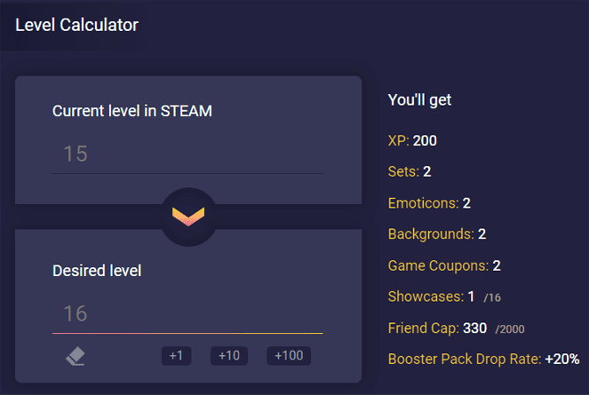 How is it to level up on Steam from zero to SteamLevelU in 2022 cheap and easy?